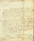 Document (Lettre de Hertel de Rouville à J. Perrault)