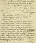 Document (Lettre de B. Joliette à Marg. de Lanaudière)