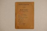Brochure (Lettres de M. Ph. Landry, député à la Chambre des Communes du Canada à M.E. Pacaud, rédacteur de l'Electeur.). Page de titre