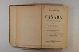 Livre (Histoire du Canada depuis sa découverte jusqu'à nos jours (Tome II)). Page de titre