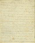 Document (Lettre de La Corne à Mde de Lavaltrie)