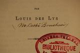 Livre (Voeux de bonne année). Inscription
