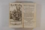Livre (Histoire de l'Amérique septentrionale (Tome I)). Page de titre et frontispice