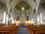 Église de Saint-André. Vue intérieure
