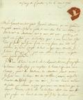 Document (Lettre de Levis à De Contrecoeur)