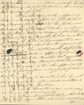 Document (Lettre de Geo. Rykert à Chas. Mittleberger)