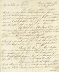 Document (Lettre de Geo. Rykert à Chas. Mittleberger)
