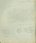 Document (Lettre de John Molson à Ls Guy)