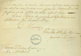 Document (Lettre de Geneviève Montour à Thomas Thain)