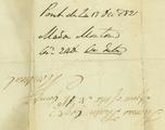 Document (Lettre de Geneviève Montour à Thomas Thain)
