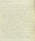 Document (Lettre de Mgr B.C. Panet à Mgr. J.O. Plessis)