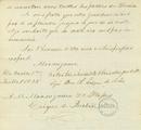Document (Lettre de Mgr B.C. Panet à Mgr. J.O. Plessis)