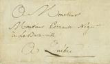 Document (Lettre de l'abbé B. C. Panet à Perrault)