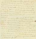 Document (Lettre de P. L. Panet à Marie-Anne Cerré)