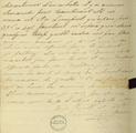 Document (Lettre de Charles Rodier à Joseph Masson)