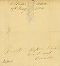 Document (Lettre de Charles Rodier à Joseph Masson)