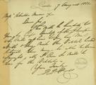 Document (Lettre de R. P. Ross à Robertson, Masson and Co.)
