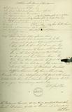 Document (Lettre de Geo. Rykert à Chas. Mittleberger)