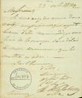 Document (Lettre de Chs de Salaberry à Pinsonnault et Matte)