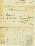 Document (Lettre de Charles de Salaberry à Pinsonnault et Sanguinet)