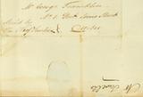 Document (Lettre de J. Sewell à Geo Hamilton)