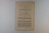 Brochure (The correspondence of the Hon. William Morris with the Colonial Office, as the delegate from the presbyterian body in Canada). Page de titre