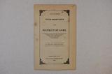 Brochure (Address to the inhabitants of the district of Gore : and speeches upon the Trade Act, upon the bill for compensating the losses of sufferers by the late rebellion, upon the Bank Restriction Bill, and an extract from a speech upon the union of the provinces). Page de titre