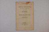 Brochure (Letters on medical education : (originally published in the Montreal Gazette,), addressed to the members of the provincial legislature of Canada). Page de titre