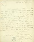 Document (Lettre de Vallières de St-Réal à S. Gerrard)