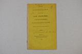 Brochure (Note additionnelle à celle de 1845 sur les biens des Jésuites, après leur suppression et depuis le rétablissement de leur Ordre, ainsi que sur l'emploi qui en a été fait). Page de titre
