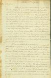 Document (Lettre de Wm Vondenvelden à Wm Berczy)