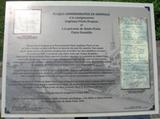 Plaque en hommage à Angélique-Flavie Drapeau. Vue avant