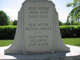 Monument du Christ. Vue avant