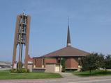 Église Le-Très-Saint-Rédempteur. Vue latérale
