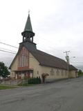 Église de Saint-Cyprien. Vue latérale