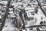 Église Notre-Dame-des-Neiges. Vue aérienne