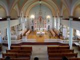 Église de Saint-Prosper. Vue intérieure