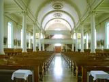 Église de Sainte-Martine. Vue intérieure