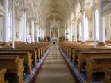 Église de Saint-Sébastien. Vue intérieure