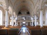 Église de Saint-Sébastien. Vue intérieure