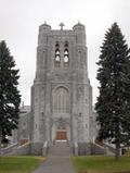 Église de l'Immaculée-Conception-de-la-Très-Sainte-Vierge-Marie. Vue avant