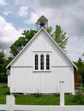 Église anglicane Saint-Thomas de Silver Creek. Vue latérale