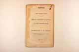 Brochure (Report by the directors of the Great Western Railway to the shareholders upon the report made by the Commission appointed to enquire into certain accidents upon the G.W.R.). Page de titre