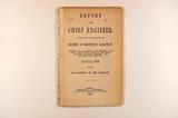 Brochure (Report of the Chief Engineer, on the survey of the line for the Quebec & Saguenay Railway : containing also a statement of the resources of the country through which it passes, and the general advantages to be derived therefrom: with the proposed organization and bye-laws for the management of the company). Page de titre