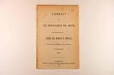 Brochure (Address of the Honourable Dr. Rolph : delivered before the faculty and students of medicine, of the University of Victoria College, Toronto, 1854-5). Page de titre