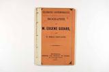 Brochure (Biographie de M. Eugène Godard). Page de titre