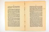 Brochure (Devoirs envers le pape : discours prononcé au Collège de St. Hyacinthe, le 1er janvier 1861). Intérieur de l'imprimé avec notes manuscrites