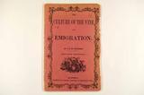 Brochure (The culture of the vine and emigration). Page de titre