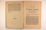 Brochure (Discours prononcé par M. C. Larocque, curé de Saint Jean Dorchester : à l'occasion de la bénédiction de la première pierre de l'église des RR. PP. Jésuites, dédiée au Sacré-Coeur de Jésus, à Montréal le dimanche de la Sainte Trinité, 22 mai 1864). Intérieur de l'imprimé