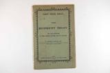 Brochure (The Reciprocity Treaty : its advantages to the United States and to Canada). Page de titre
